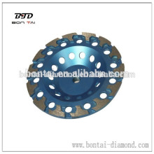 Roda de copo de diamante de 7 &quot;segmentada para moagem de concreto